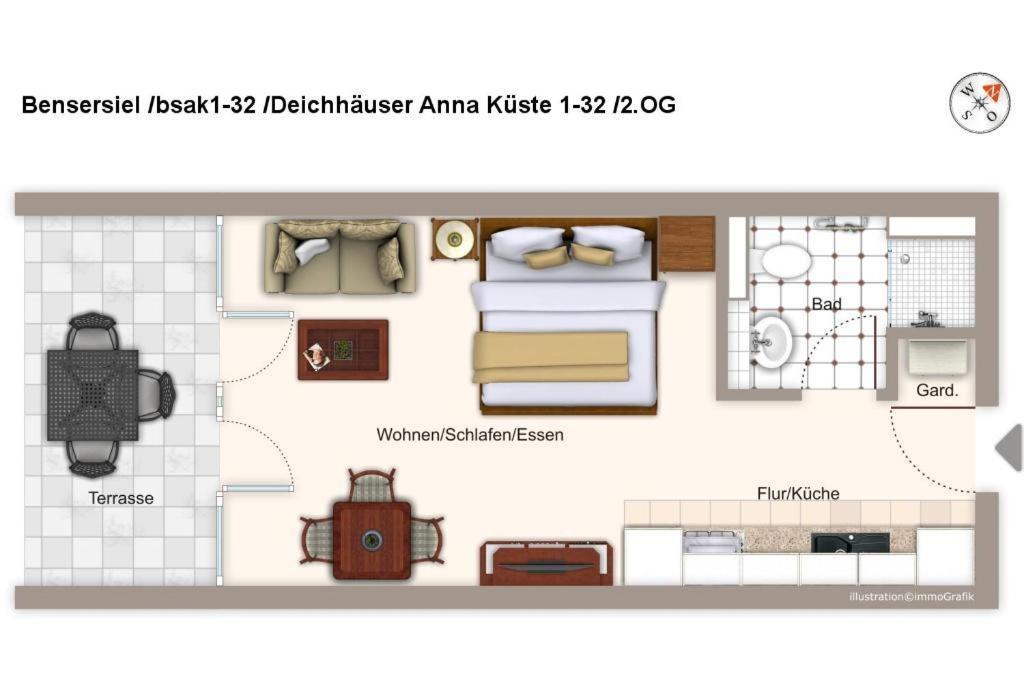 בנסרסיל Deichhaeuser Anna Kueste Deichhaeuser Anna Kueste 1-32 מראה חיצוני תמונה